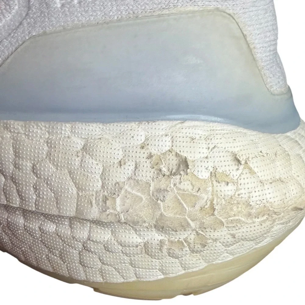 Adidas White Peach‎ Ultraboost 21 Fair Primeknit Running Shoes Women's Size 8.5